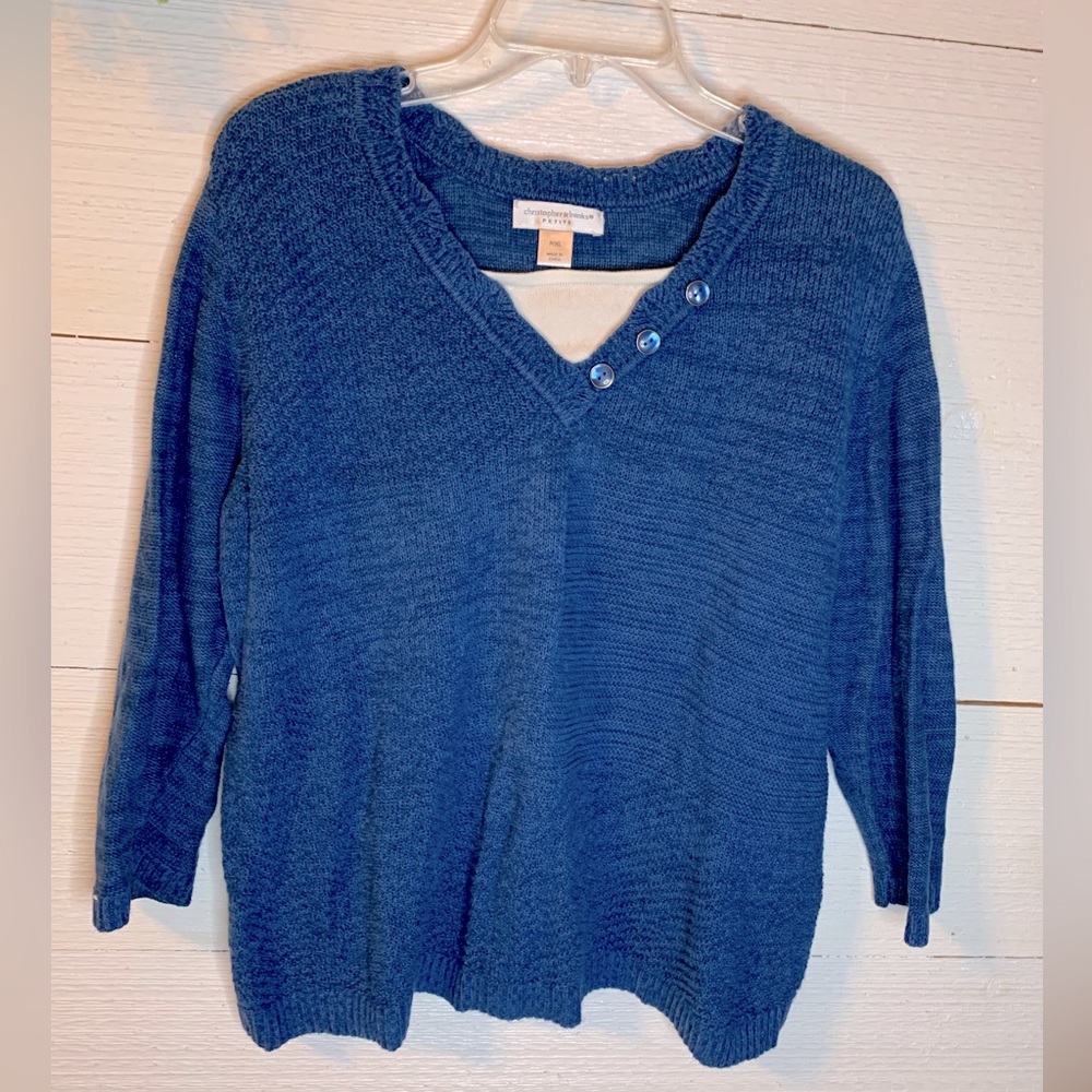 Christopher & Banks Sweater.  Size XL Petite.